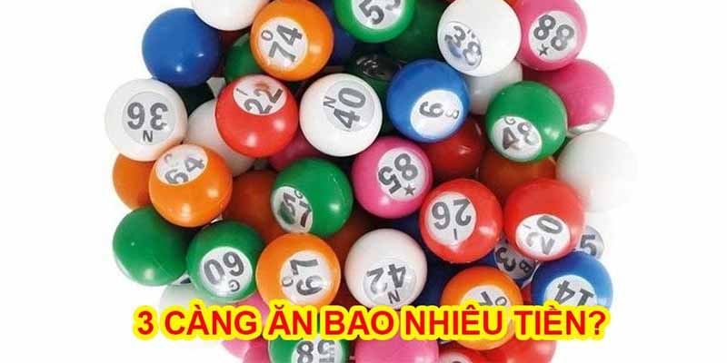 Đánh lô 3 càng ăn bao nhiêu?